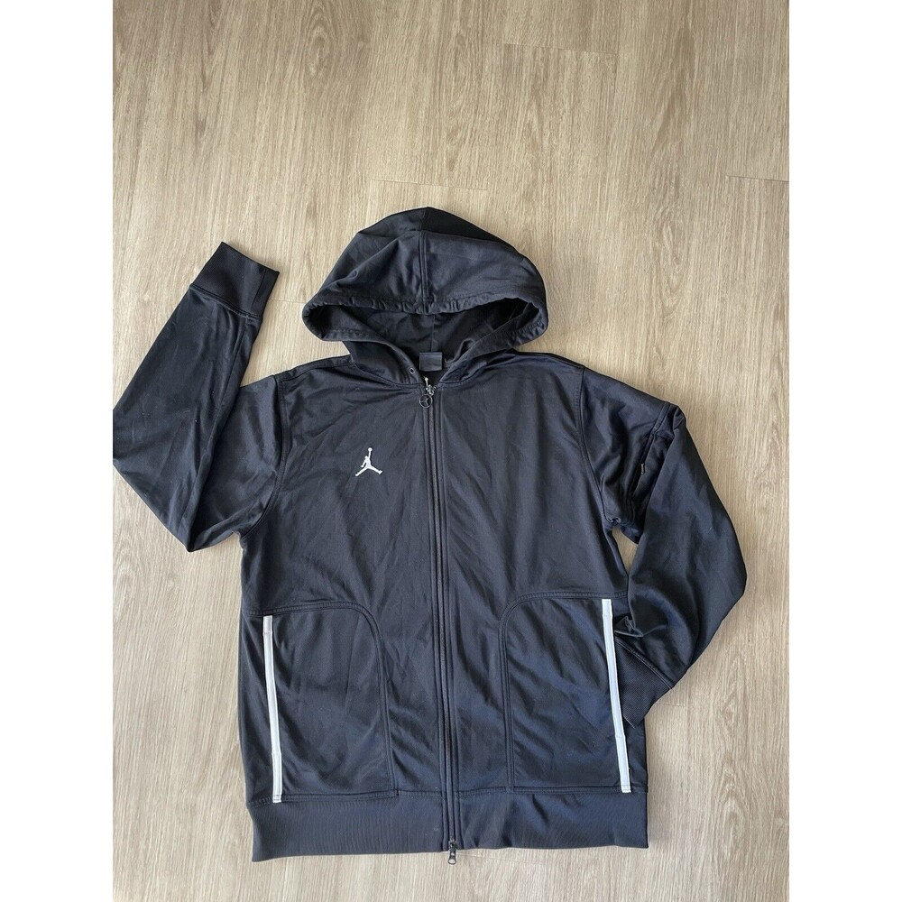VTG Nike Jordan Black Full Zip Jacket Hoodie Men’s M
